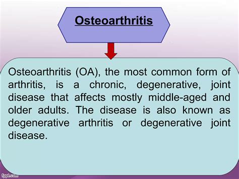 Osteoarthritis | PPT - what affects osteoarthritis