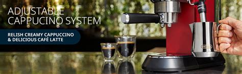 DeLonghi EC685.R Dedica Style Pump Espresso Coffee Machine | Espresso ...