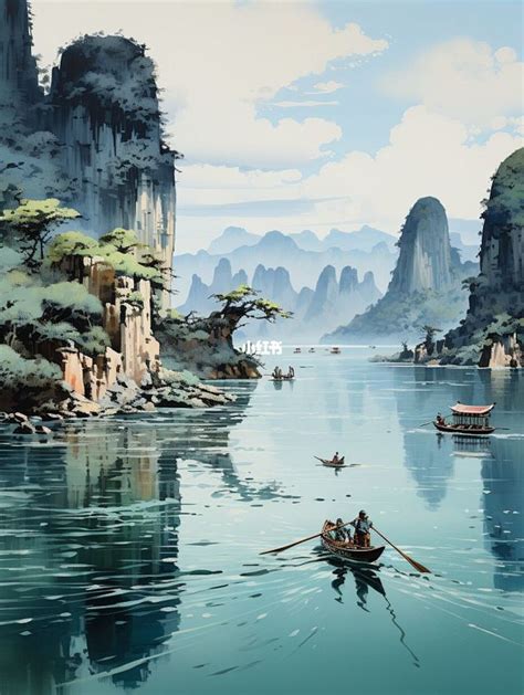 山水画 Ai 的图像结果