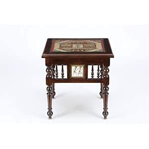 AAKRITI ART CREATIONS Soho Bedside Table in Teakwood with Walnut Finish ...