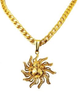 Duepio Lord Ganesha,Sun & Floral combination Most beautiful Pendant ...