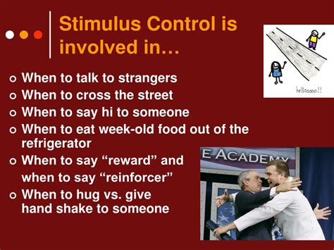 Image result for Stimulus Control Examples