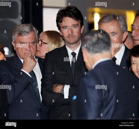 Tokyo, Japan. 17th Apr, 2017. French fashion brand Christian Dior CEO Sidney Toledano (L), LVMH ...