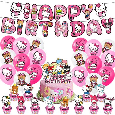 Hello Kitty Birthday Stickers at Blake Corlis blog