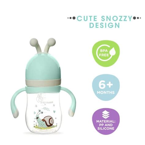 R for Rabbit | Snozzy Baby Spout Sippy Cup Bottle 240 ML