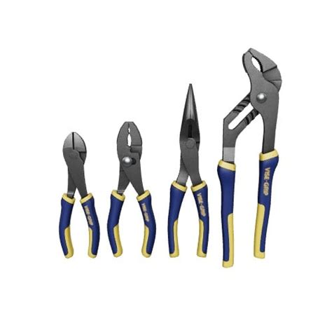 IRWIN VISE-GRIP ProPliers Assorted Pliers (4-Pack) 2078707 at Lowes.com