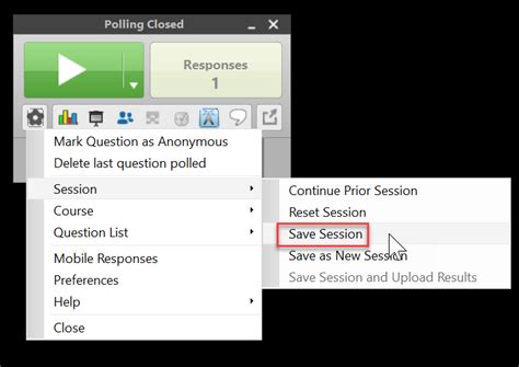 Polling Session 的图像结果