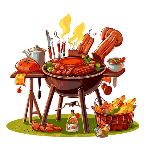 Bbq Rand Clipart