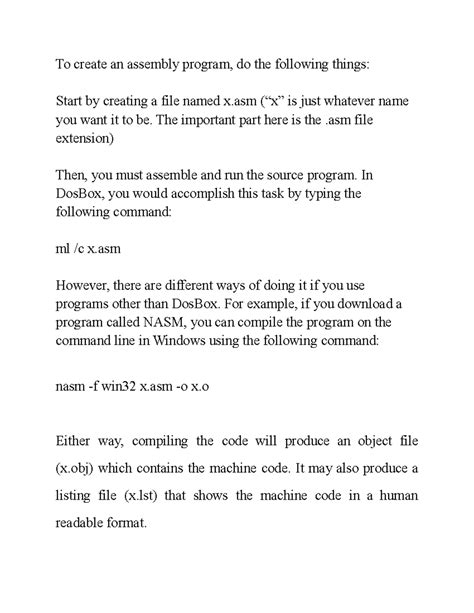 How to Program Assembly 的图像结果