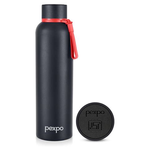 Pexpo Bravo 1000 Stainless Steel Water Bottle 980ml | Hot and Cold ...