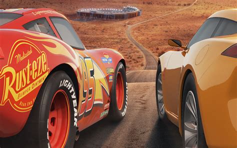 Download Lightning Mcqueen Winding Road Wallpaper | Wallpapers.com