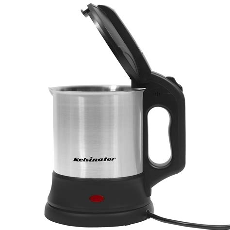 Kelvinator KEKS00310 Cordless Electric Kettle, Silver