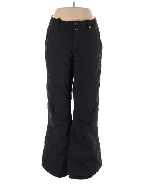The North Face Solid Black Snow Pants Size L - 53% off | ThredUp