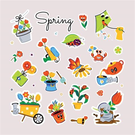 Image result for Spring Cartoon Outline