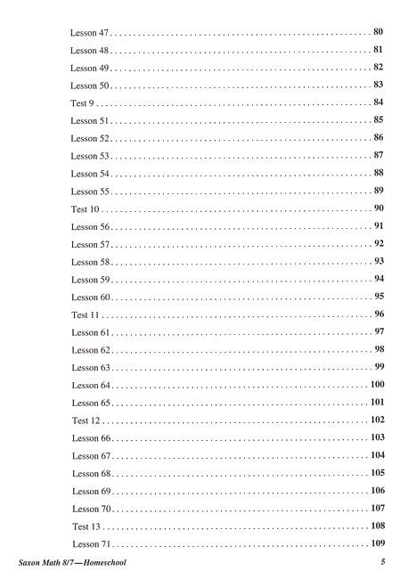 Saxon Math 5 Lesson 87 Answer Key 的图像结果