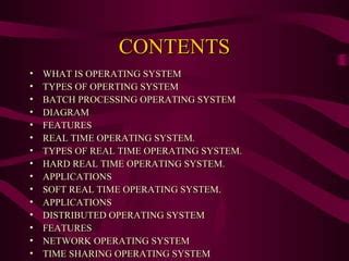 Image result for OS Types