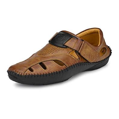 Prolific Men Casual Floaters & Fisherman Sandals (9, Tan) : Amazon.in ...