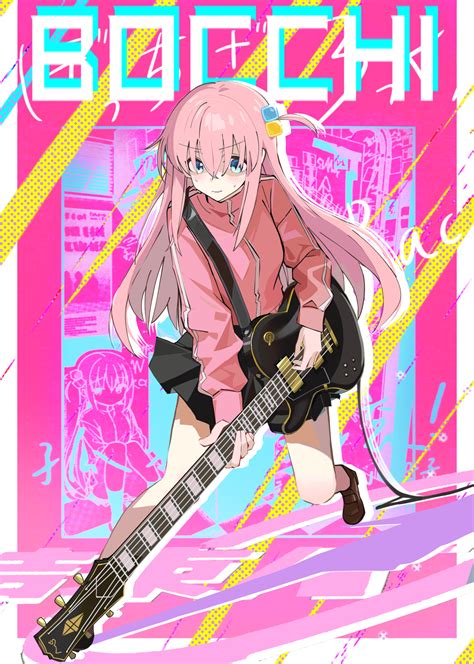 gotoh hitori (bocchi the rock!) drawn by xiao_pang_pang_pang_pang_wang ...