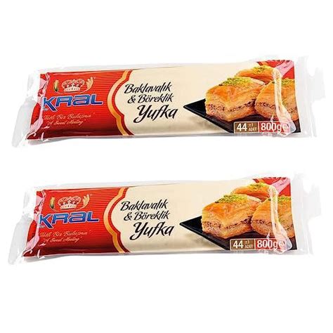 Phyllo Dough for Baklava Borek, Turkish Yufka, Partially Pre Baked Very ...
