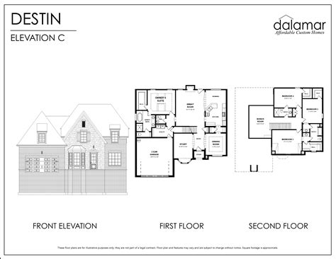 DESTIN FLOOR PLANS DETAILS HO - Dalamarhomes
