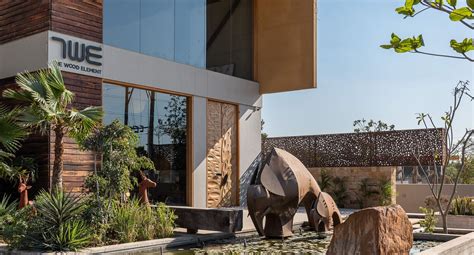 This Ahmedabad showroom is a stunning example of biophilic design ...