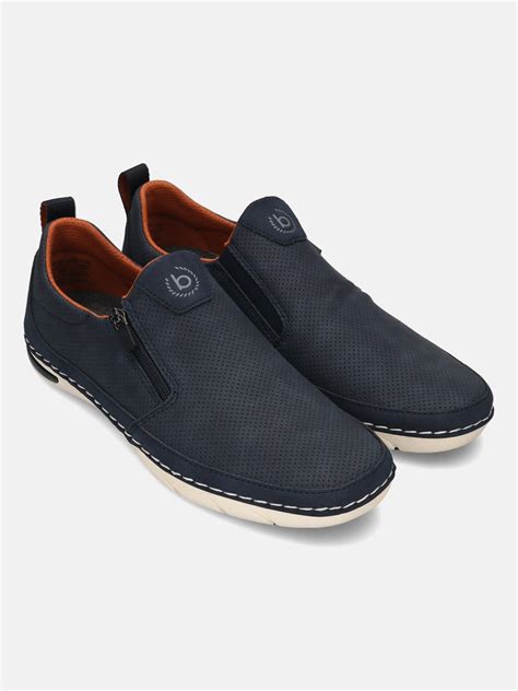bugatti Glenans dark blue Comfort Slip-Ons Casual