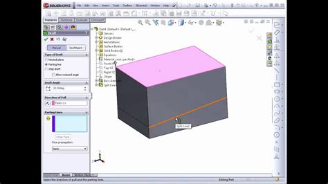 Image result for Draft Solid Modeling SolidWorks