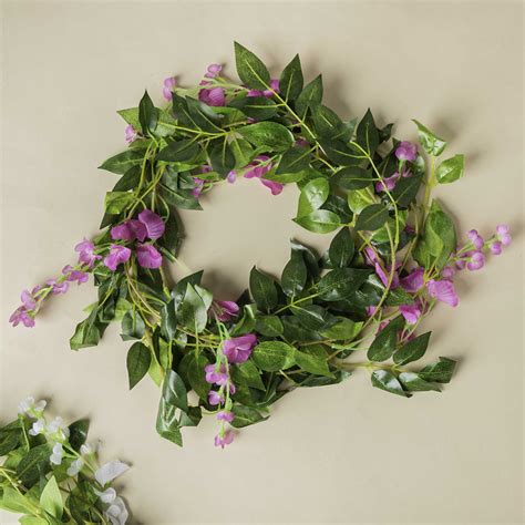 Party Floral Decor Vine Purple Online - Premium Artificial Flower ...