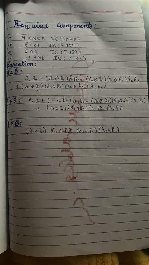 Image result for 4 Bit Comparator Design