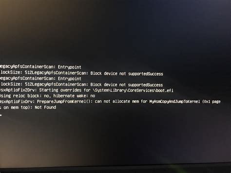 iATKOS Inside: Getting this error while booting to installation screen ...