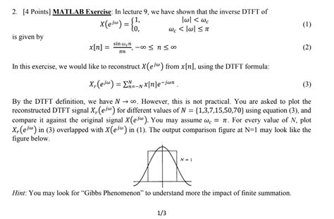 Image result for Inverse Dtft MATLAB
