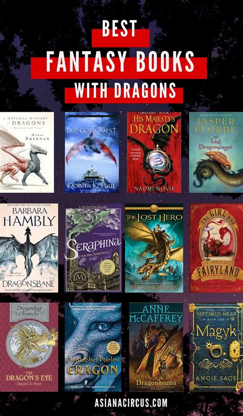45 Best Fantasy Books About Dragons (Series & Novels) - Asiana Circus ...