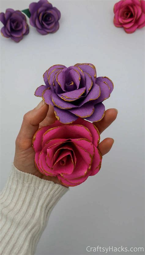 Image result for Free Tutorial On Paper Flower Making Step by Step