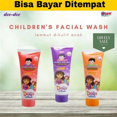 Jual Yuri Dee-dee Children Facial Wash (Sabun Cuci Muka untuk Anak-anak ...