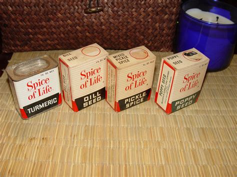 Four Vintage McLaughlin Gormley King Co. 'Spice of Life' Seasoning ...