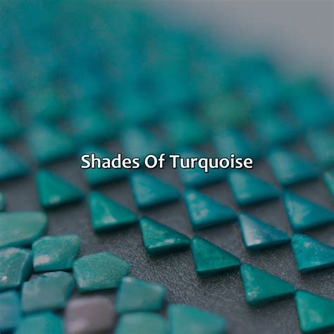 What Color Makes Turquoise - colorscombo.com