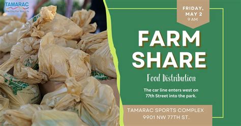 Farm Share Food Distribution, Tamarac Sports Complex, 2 May 2025 ...