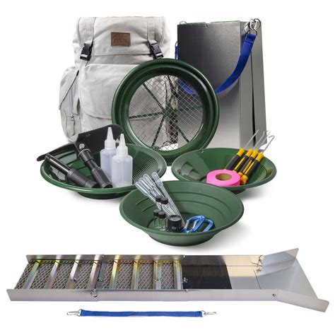 ASR Outdoor Deluxe Aluminum Folding Sluice Box and India | Ubuy