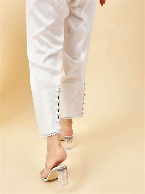 Pakistani Pant Designs | Bell Bottom & Tulip Pants for Women - Zubaida