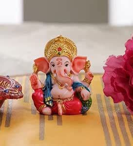 Buy SN Handicrafts Lord Ganesha Ganesh Ganpati Car Dashboard Idol Hindu ...