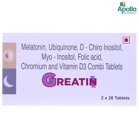 Greatin Tablet | Uses, Side Effects, Price | Apollo Pharmacy
