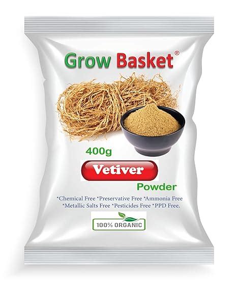 Buy Pure & Natural Lavancha, Vetiver Root Powder, Khus Root Powder ...
