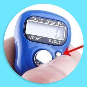 StapX Hand Finger Tally Counter japa mala Mantra Digital Counting ...