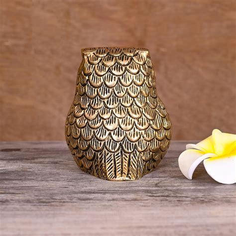 Brass Owl Figurine (2.5 Inch) – Vedansh Craft