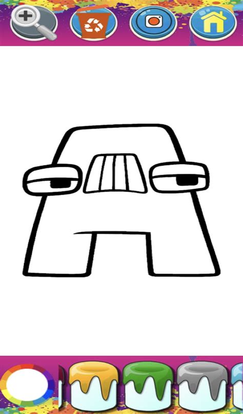 Coloring Pages Alphabets Book - App on Amazon Appstore