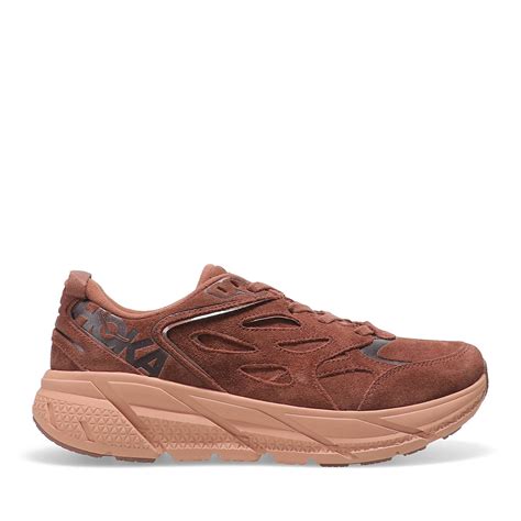 HOKA ONEONE CLIFTON L SUEDE Cappuccino / Cork（ホカ オネオネ クリフトン L スエード-ブラウン ...