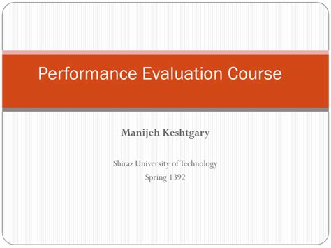 Image result for Performance Course