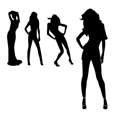 Free Silhouette Of Women, Download Free Silhouette Of Women png images, Free ClipArts on Clipart ...