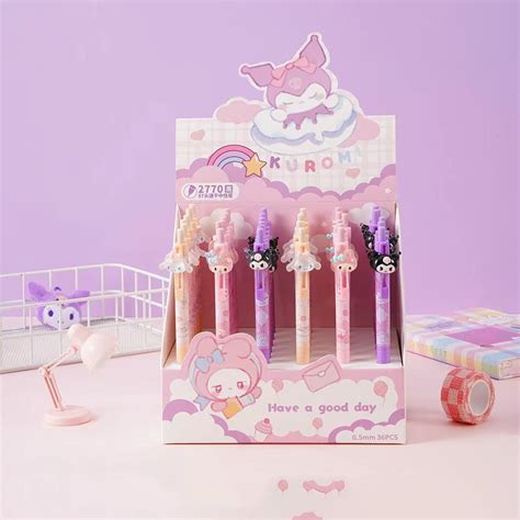 Kuromi Charm Gel Pen Online from Tinyminymo