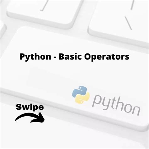 Image result for Basic Operators in Python
